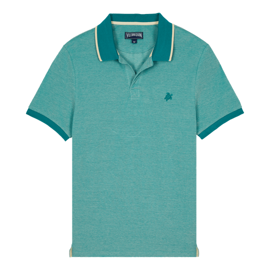 Emerald green polo shirt top