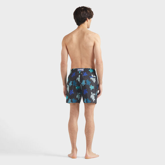 Load image into Gallery viewer, Men Ultra-light and Packable Swim Shorts Tortues Multicolores
