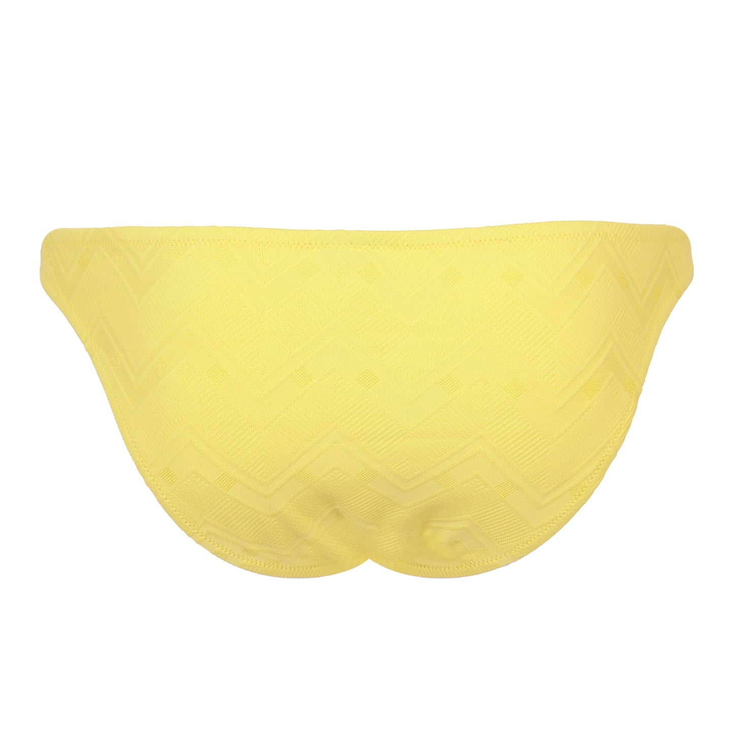 Load image into Gallery viewer, Montenegro Zigzag Lemon Bikini Bottom - Bikini Top
