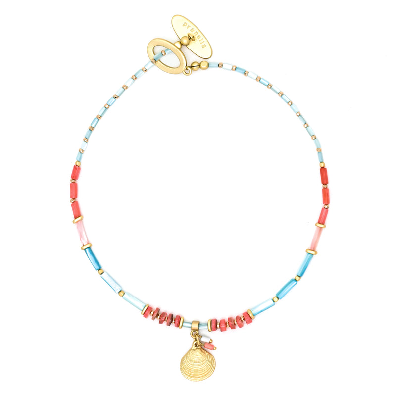 Nerissa Short Shell Scallop Necklace