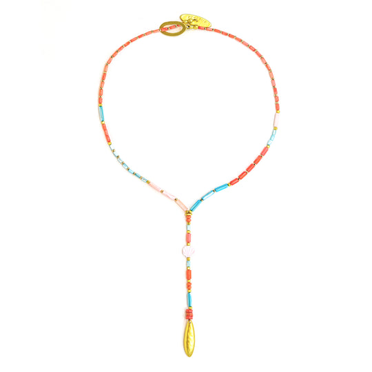 Load image into Gallery viewer, Nerola Oval Necklace - Necklace
