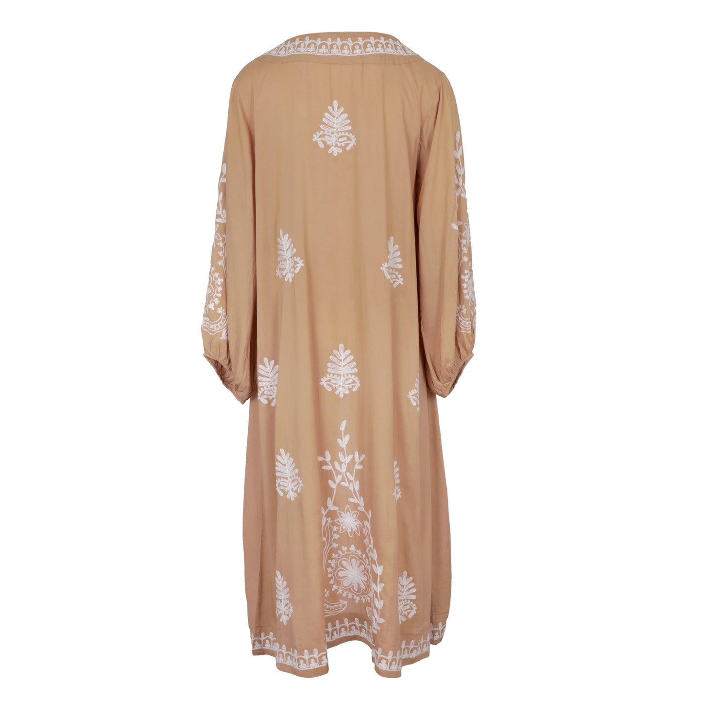 Load image into Gallery viewer, Night Coffee Pearl Midi Kimono - ONE SIZE - Cover Up
