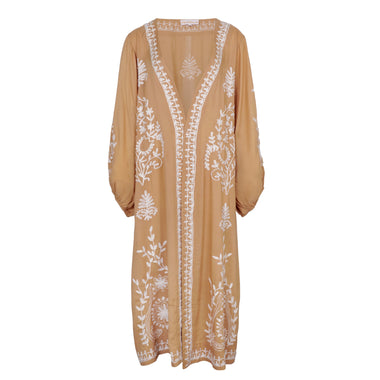 Night Coffee Pearl Midi Kimono - ONE SIZE - Cover Up