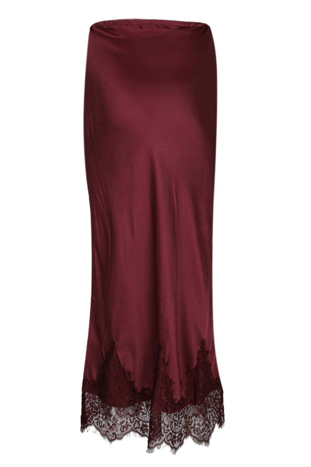 Load image into Gallery viewer, Burgundy Maeva Skirt
