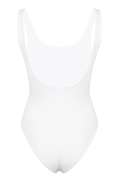 Marie Sea Swimsuit White and Blue