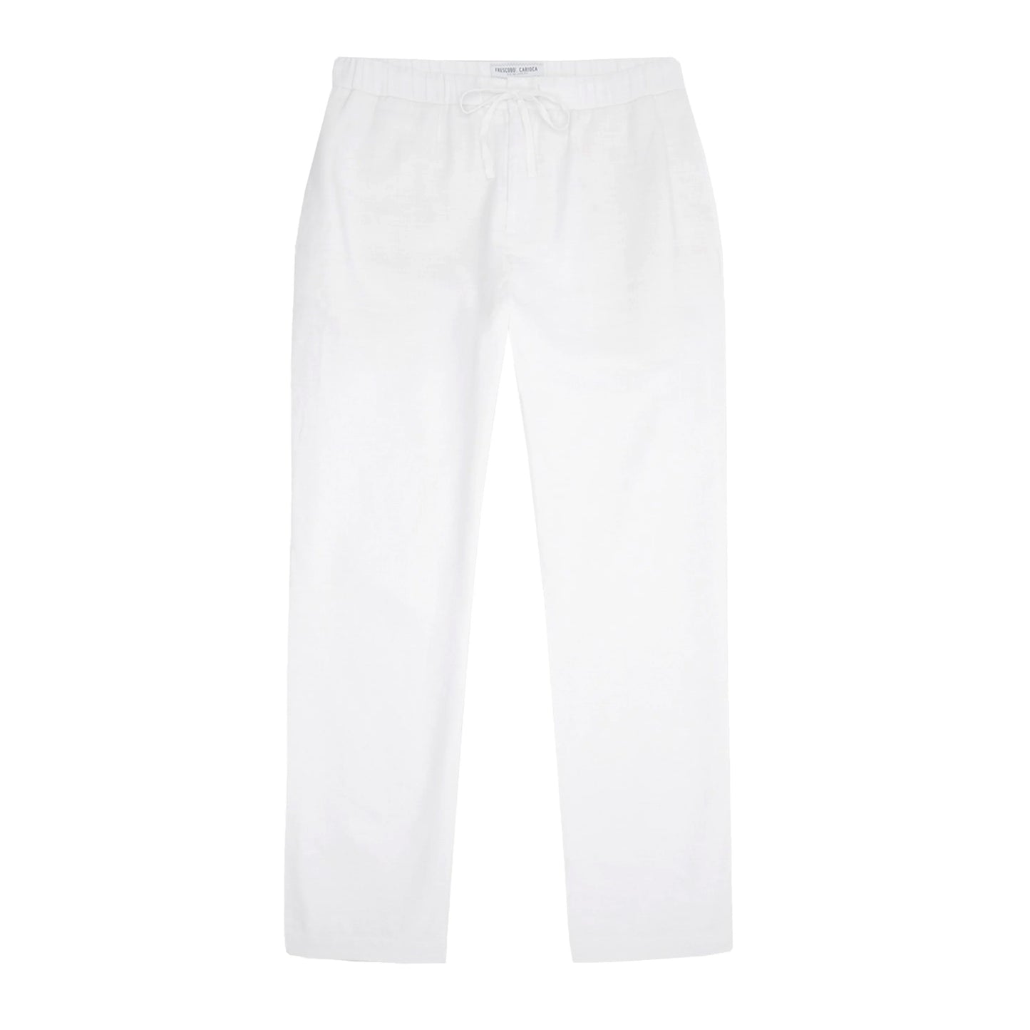 Men’s Oscar Linen Chinos - White - Trousers