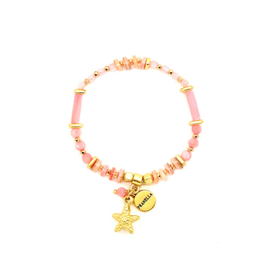 Peachy Starfish Bracelet - Bracelet