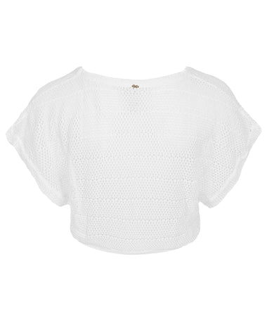 Renee Crop Top Cream - Top