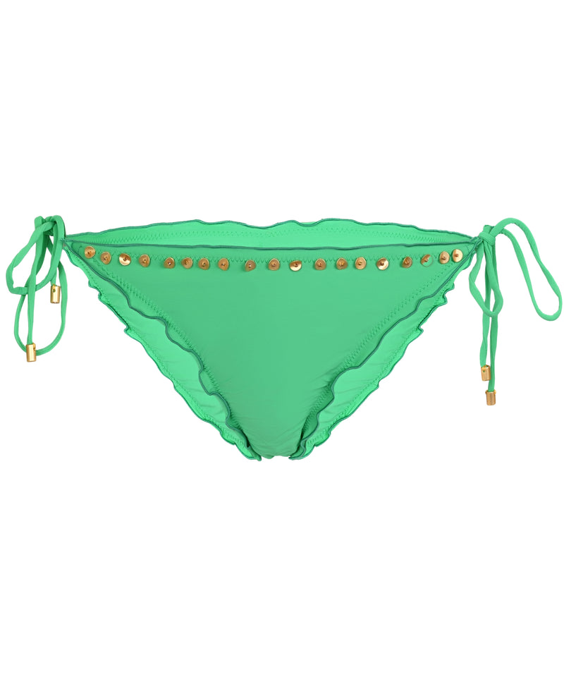 Embroidered Lettuce Edge Tie Full Cover