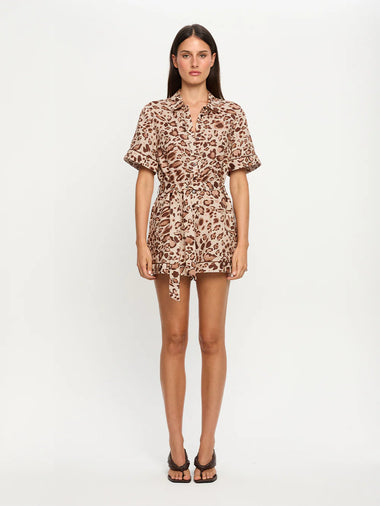 Paris Playsuit Brown