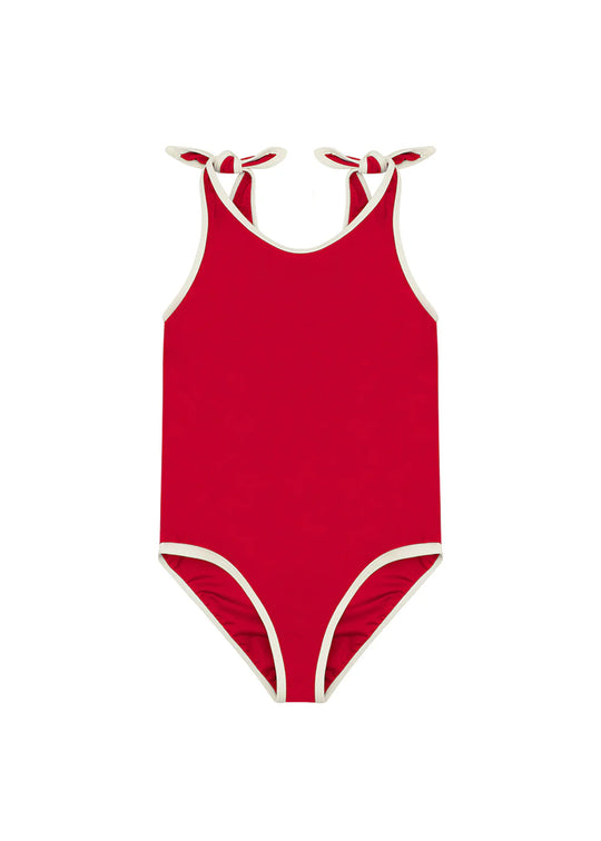 Elizabeth Swimsuit Signal Red
