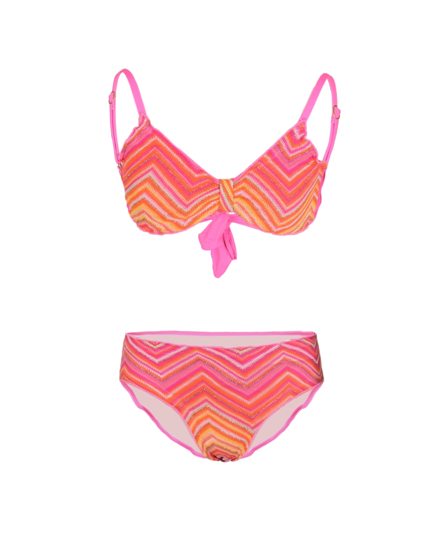 Girls Lettuce Edge Bikini Cayenne - Bikini