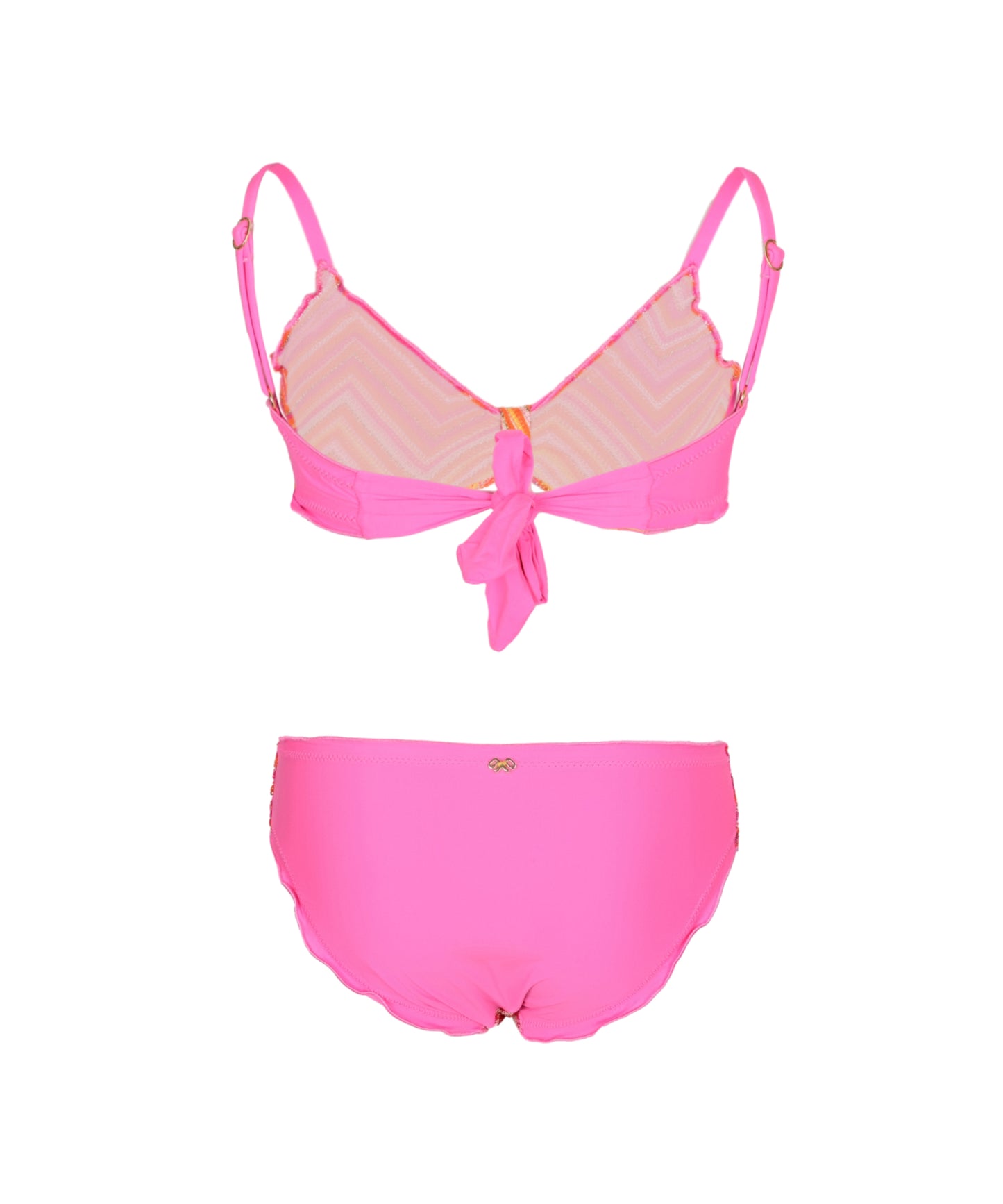 Girls Lettuce Edge Bikini Cayenne - Bikini