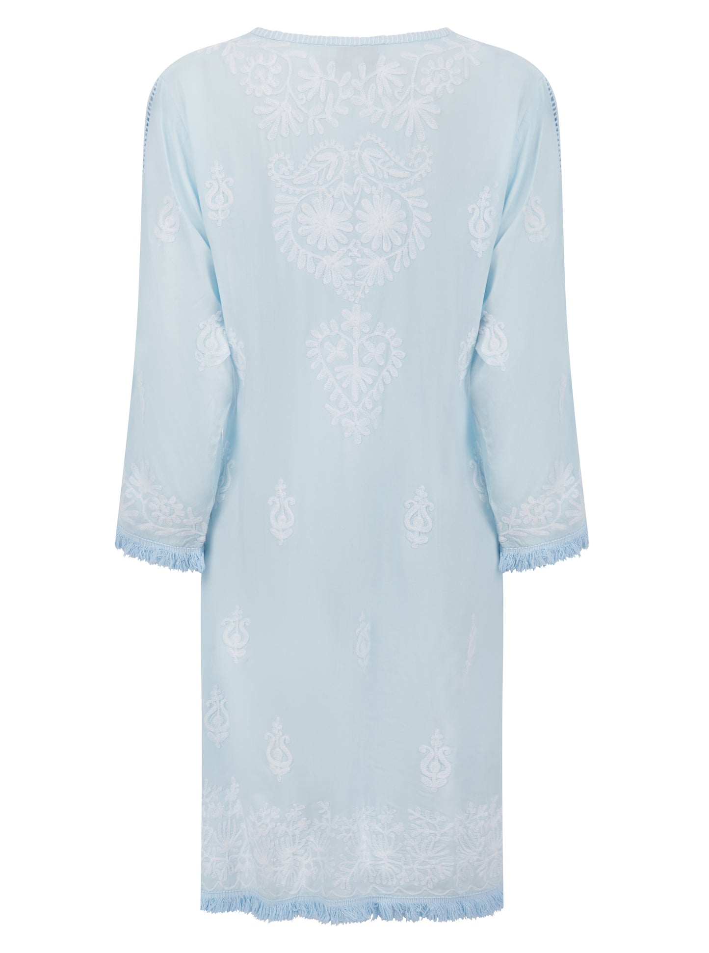 Load image into Gallery viewer, Aggie Sky/Blue Mini Dress - Dress
