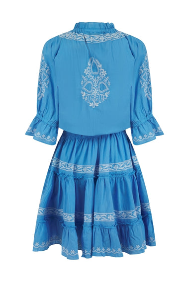 Amante Cornflower Mini Dress - Dress