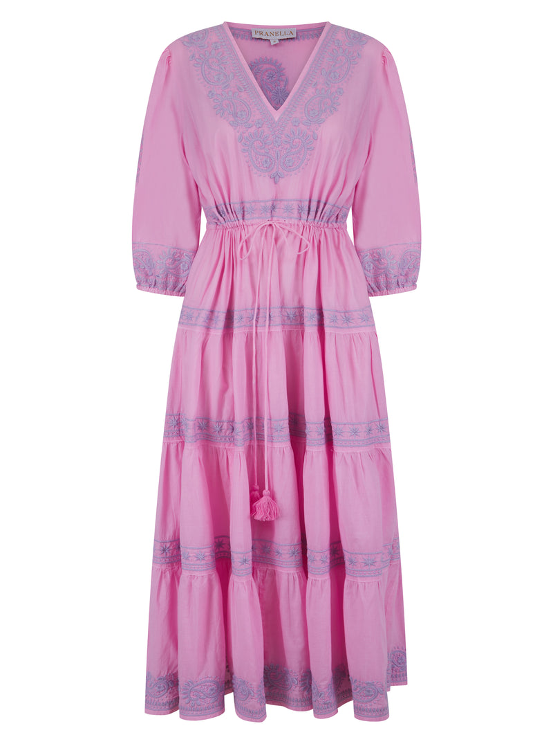 Azul Pink/Lilac Maxi Dress