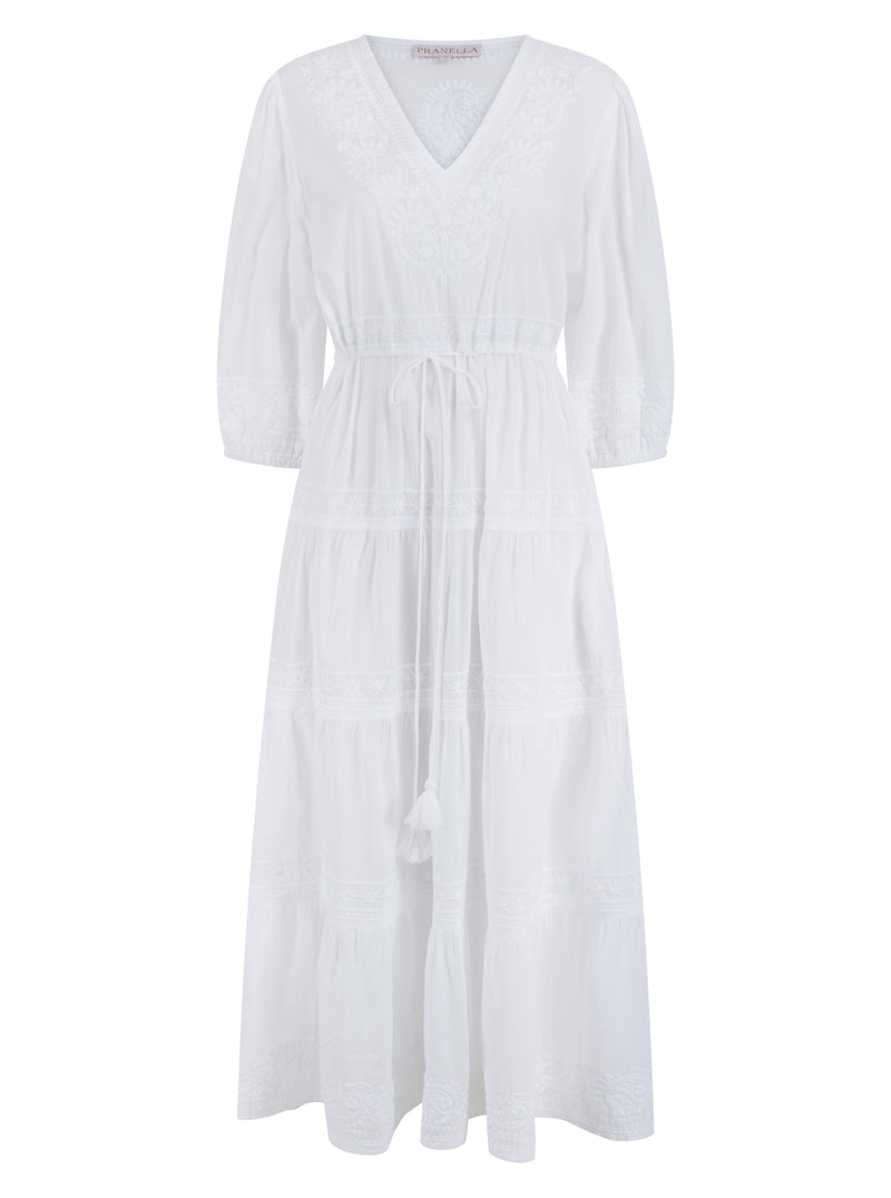 Azul White Maxi Dress