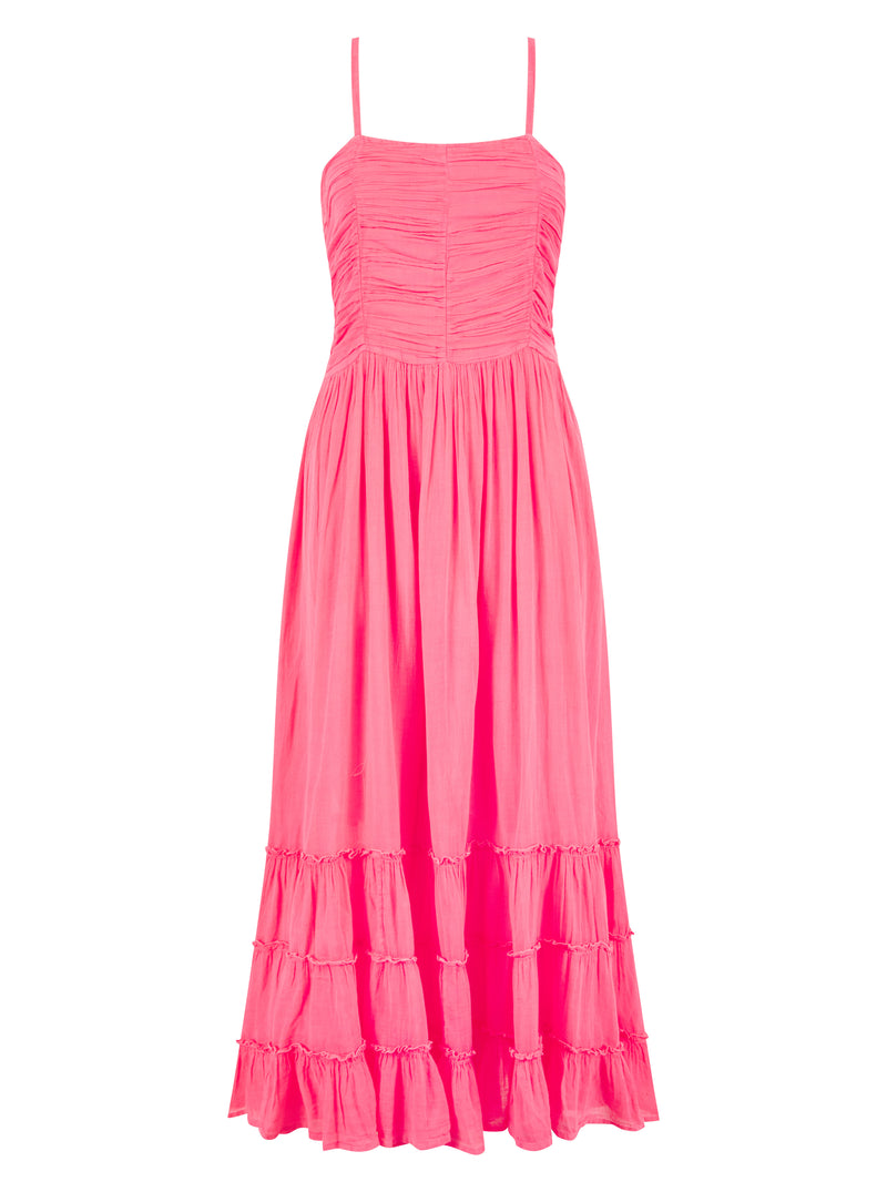 Boheme Cerise Maxi Dress
