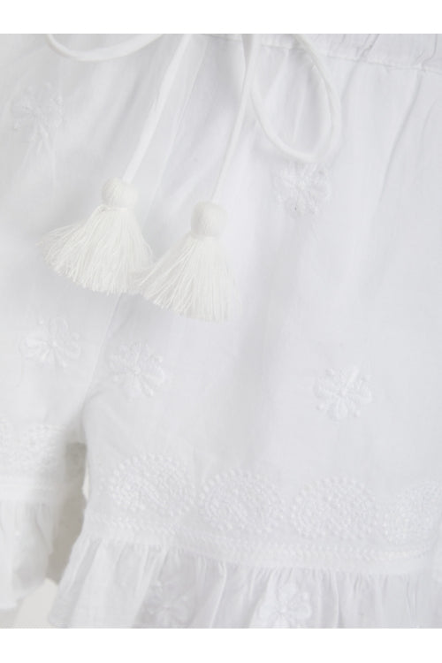 Load image into Gallery viewer, Boo Kids White Short
