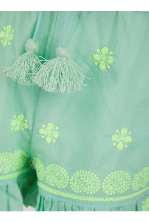 Load image into Gallery viewer, Boo Kids Mint Short
