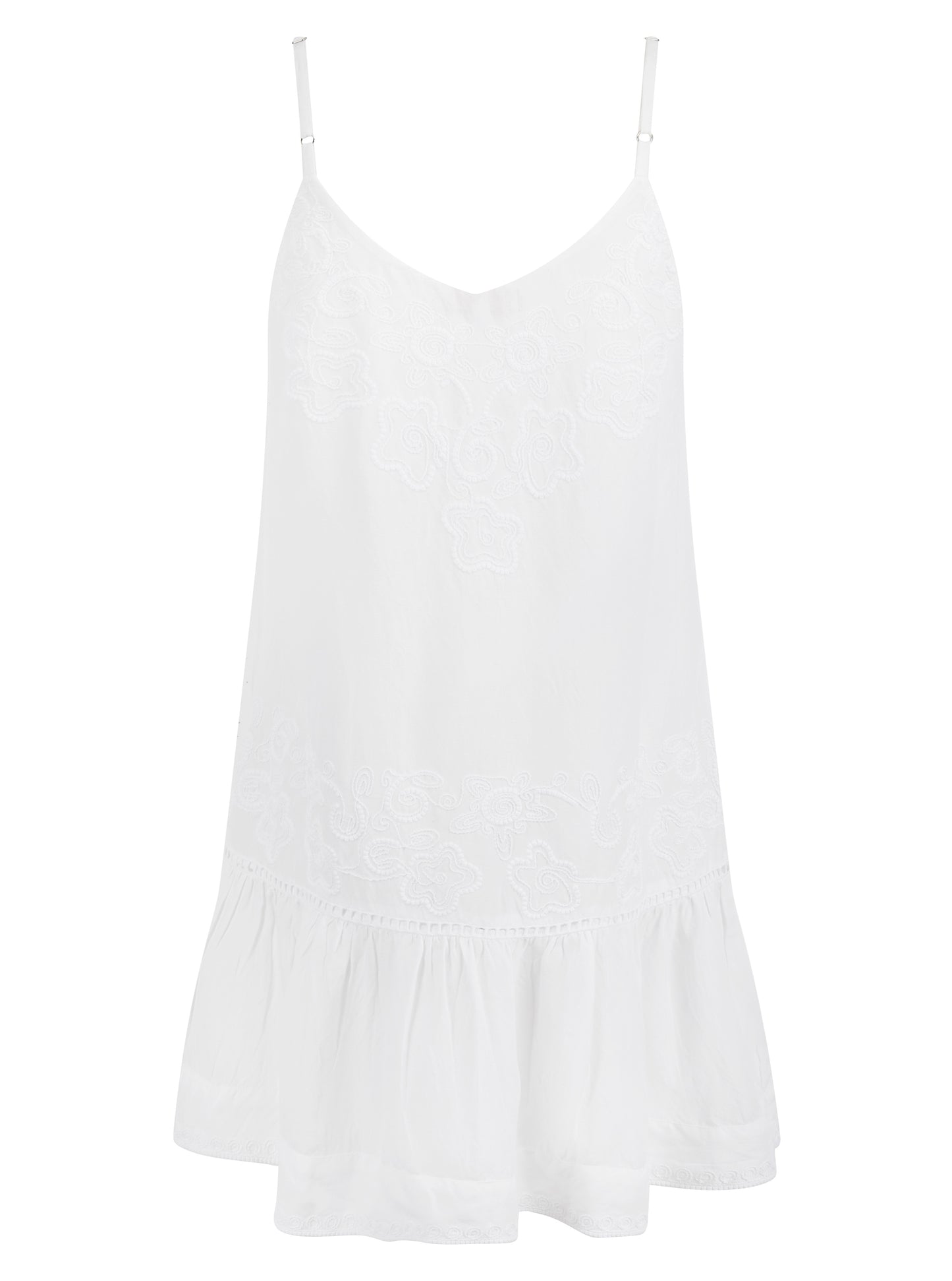 Load image into Gallery viewer, Cruz White Mini Dress - Dress
