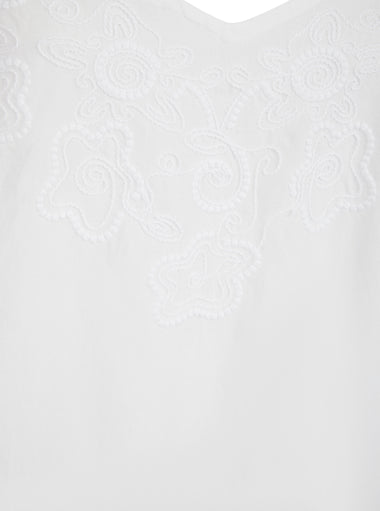 Cruz White Mini Dress - Dress