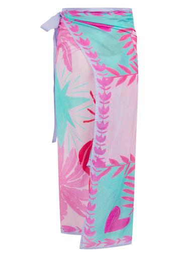 Iggy Lobster Aqua Sarong - ONE SIZE - Sarong