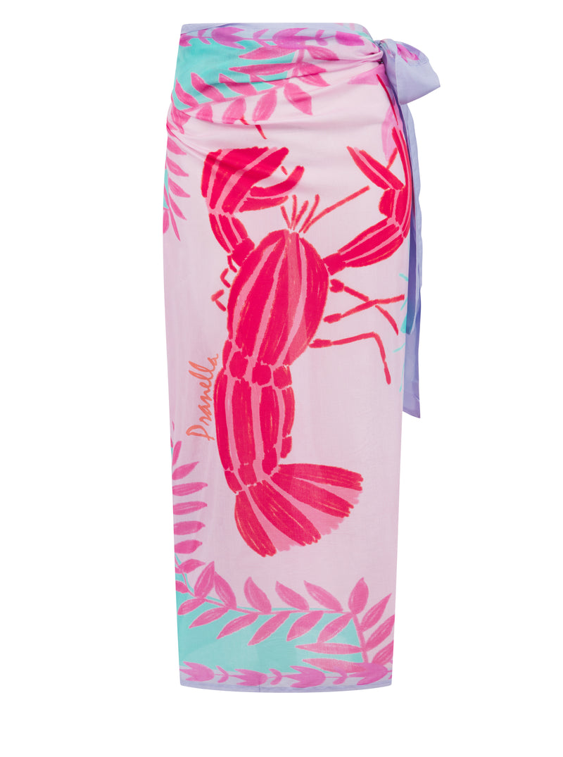 Iggy Lobster Aqua Sarong