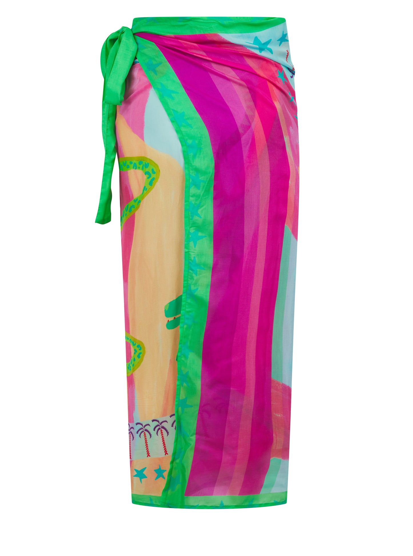 Load image into Gallery viewer, Iggy Wild/Pink Sarong - ONE SIZE - Sarong
