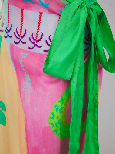 Iggy Wild/Pink Sarong - ONE SIZE - Sarong