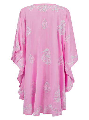 Ola Pink/Lilac Kaftan - ONE SIZE - Kaftan