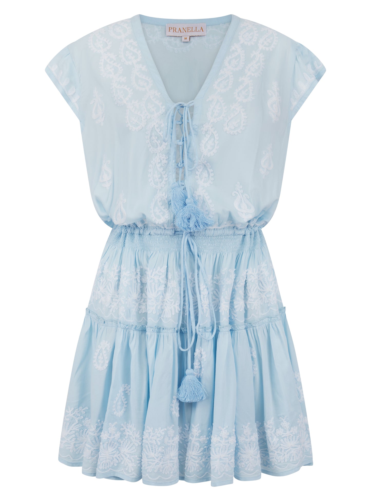 Rider Sky/Blue Mini Dress - Dress