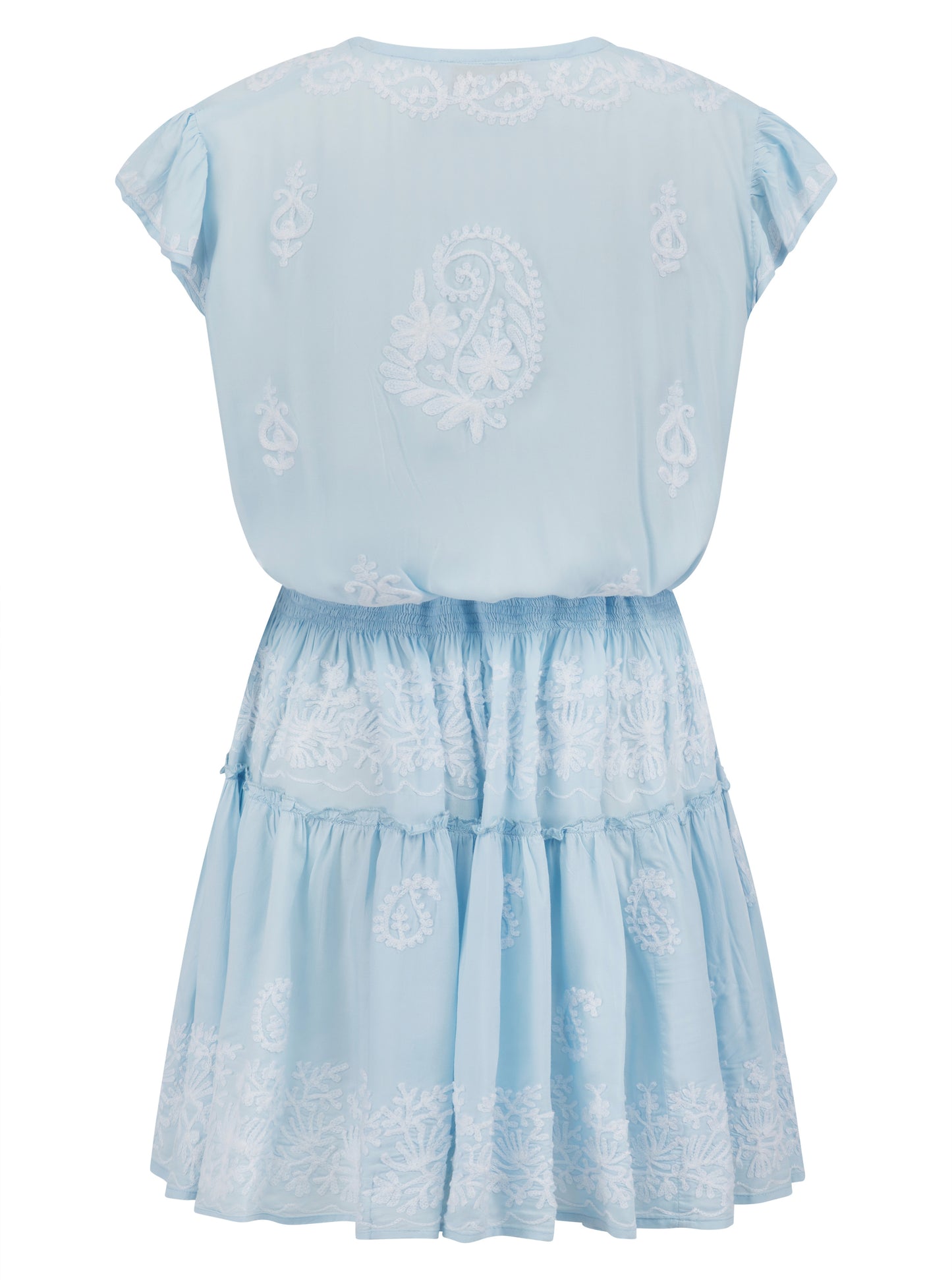 Rider Sky/Blue Mini Dress - Dress