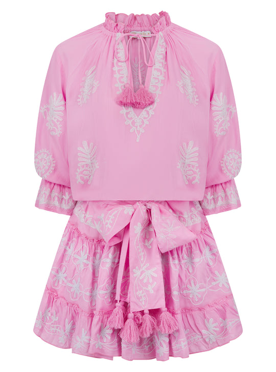 Load image into Gallery viewer, Sia Pink/Lilac Mini Dress - Dress
