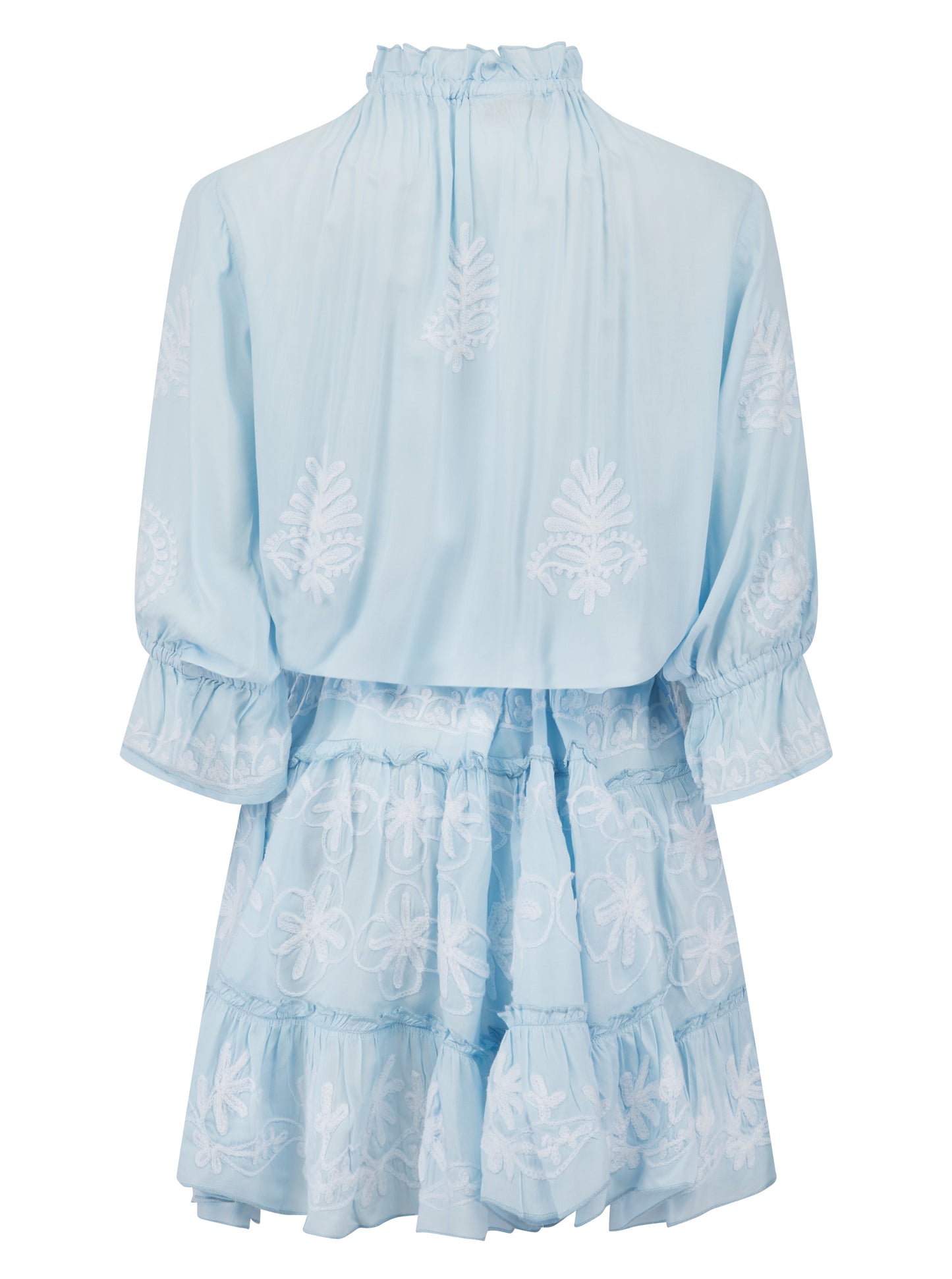 Load image into Gallery viewer, Sia Sky/Blue Mini Dress - Dress
