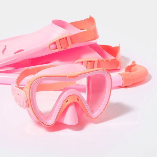 Load image into Gallery viewer, Kids Dive Set Medium Sea Seeker  Strawberry
