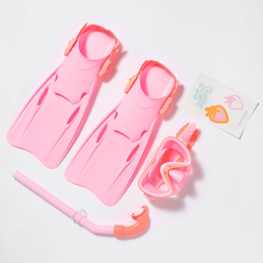 Load image into Gallery viewer, Kids Dive Set Medium Sea Seeker  Strawberry
