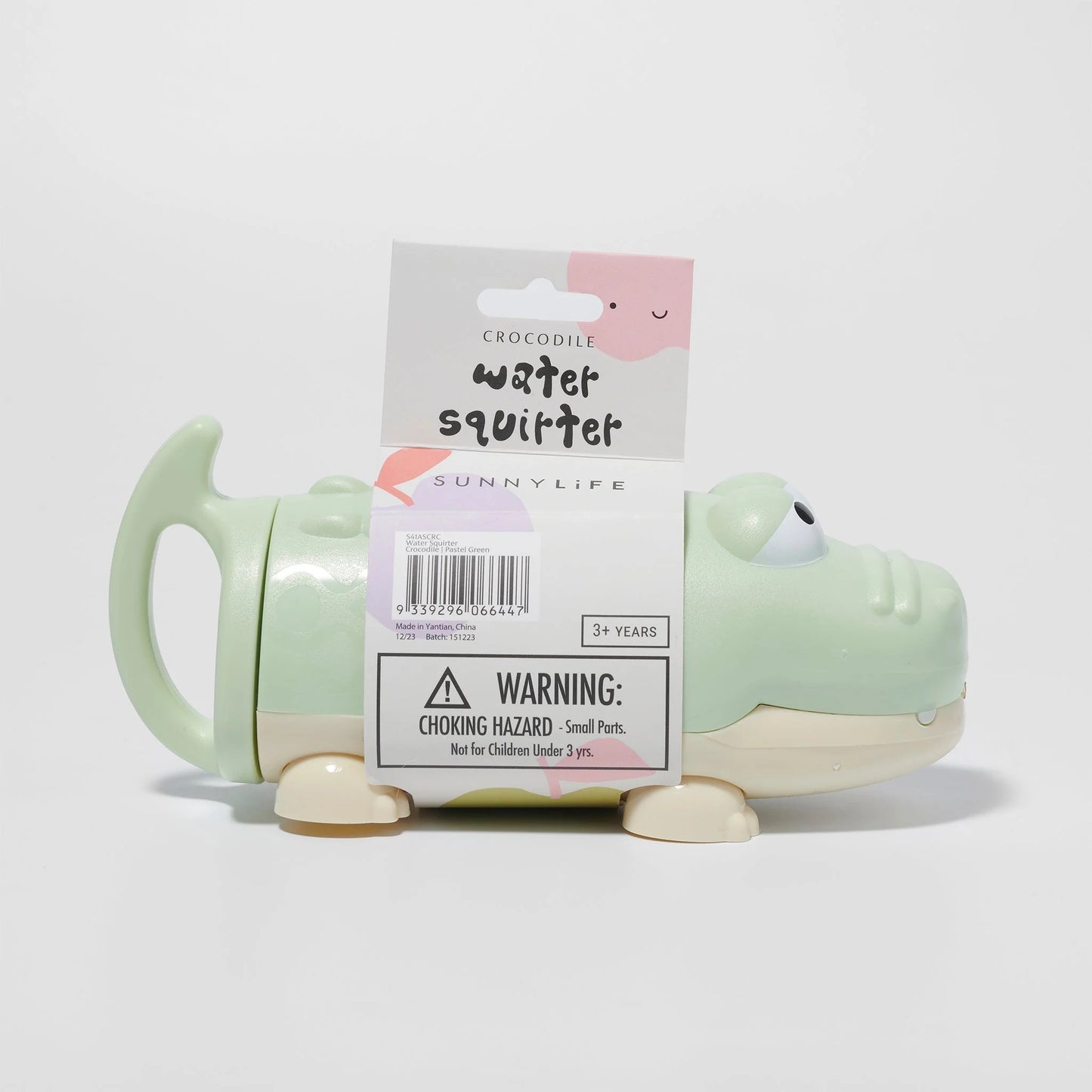 Load image into Gallery viewer, Water Squirters Crocodile Pastel Green - Water Game
