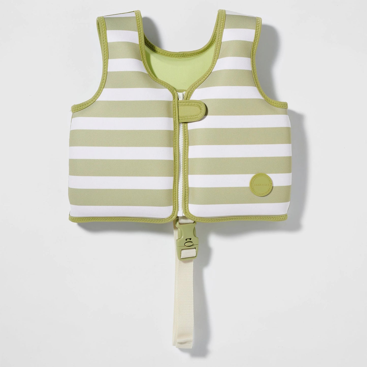 Load image into Gallery viewer, Kids Swim Vest Into The Wild Khaki
