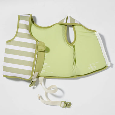 Kids Swim Vest Into The Wild Khaki