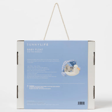 Baby Float Sid the Seagull Blue - Pool Inflatable