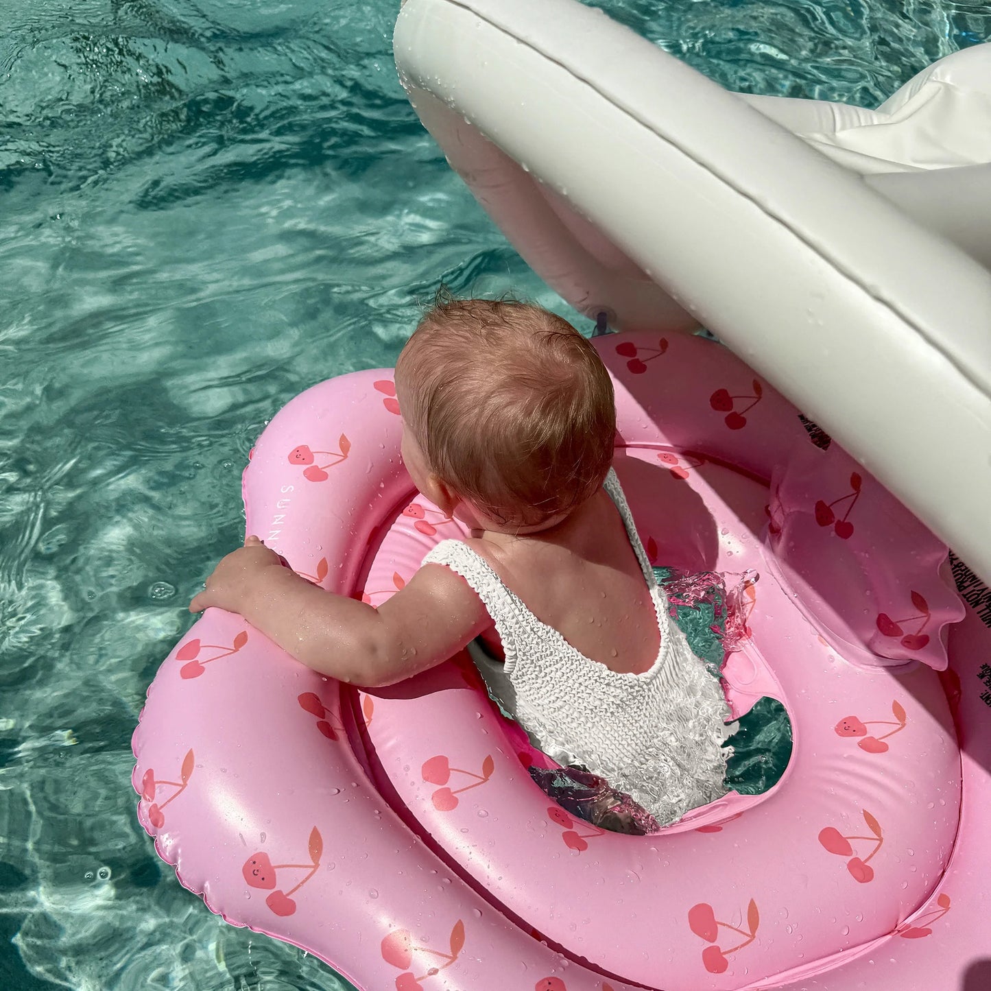 Load image into Gallery viewer, Baby Float Cotton Candy Cherry - Pool Inflatable

