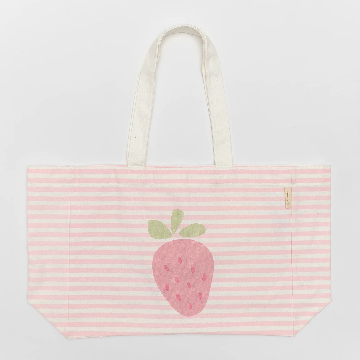 Load image into Gallery viewer, Kids Strawberry Sunshine Pink Bag - Beach Bag
