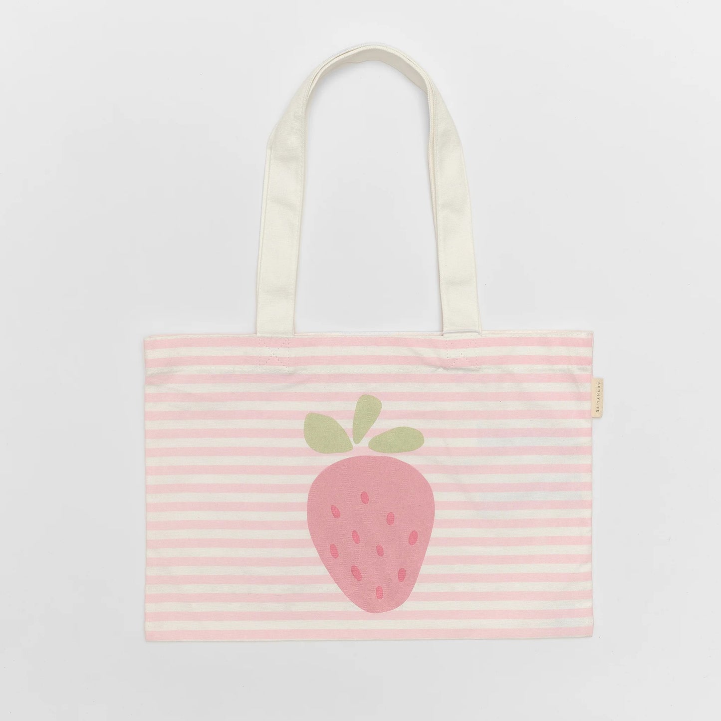 Load image into Gallery viewer, Kids Strawberry Sunshine Pink Bag - Beach Bag
