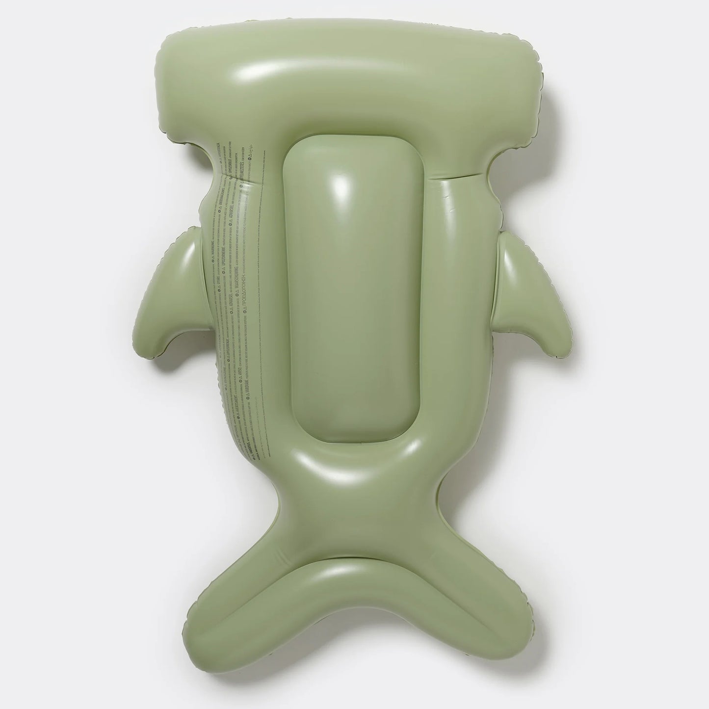Load image into Gallery viewer, Kids Lie-On Float Salty the Shark Khaki - Pool Inflatable
