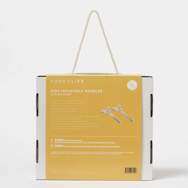 Kids Inflatable Noodle Cotton Candy Glitter Set of 2 - Pool Inflatable