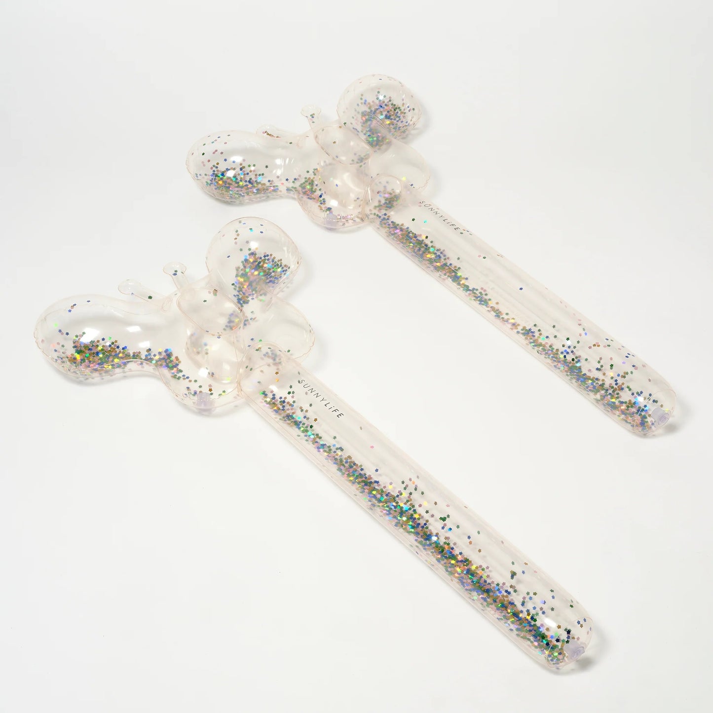 Load image into Gallery viewer, Kids Inflatable Noodle Cotton Candy Glitter Set of 2 - Pool Inflatable
