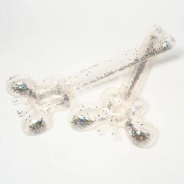 Kids Inflatable Noodle Cotton Candy Glitter Set of 2 - Pool Inflatable