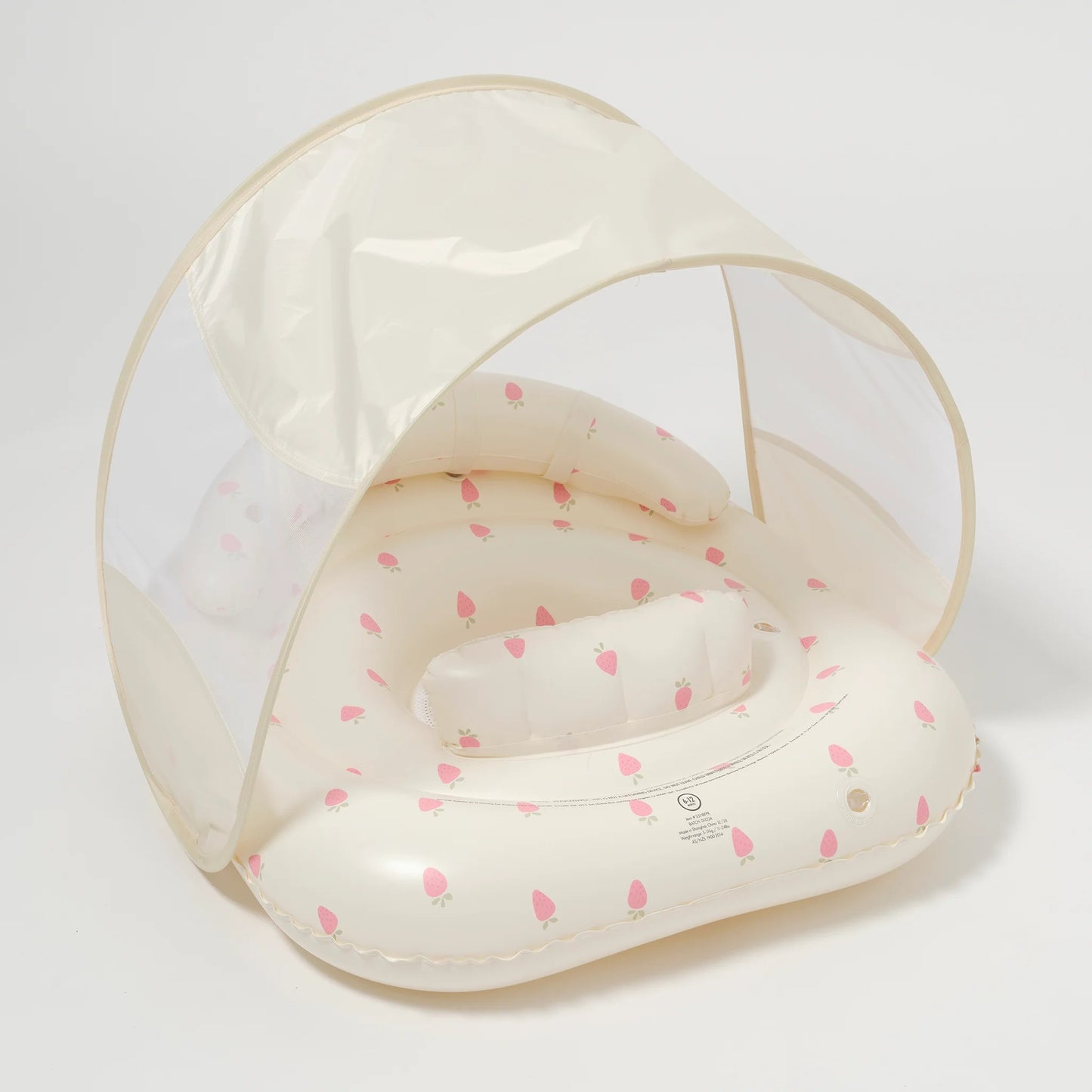 Load image into Gallery viewer, Interactive Baby Float Strawberry Sunshine Pink - Pool Inflatable
