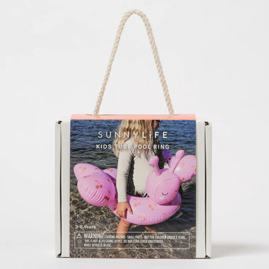 Kids Tube Pool Ring Cotton Candy Cherry - Pool Inflatable